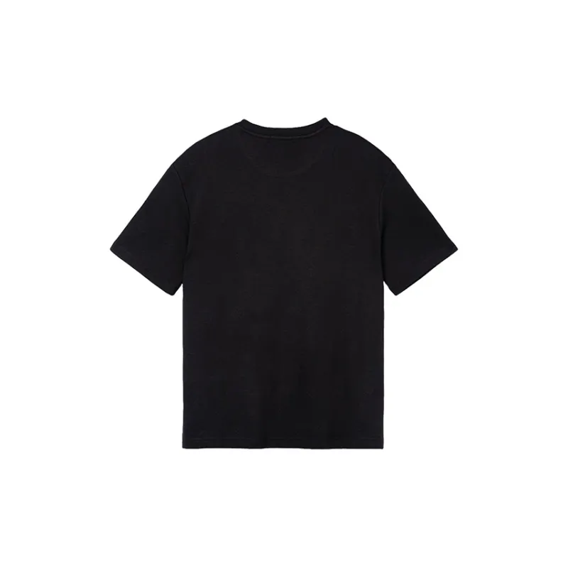 CAISEDI T Shirts Men Black-1