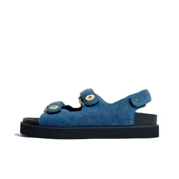 Maje One Strap Sandals Women's Blue