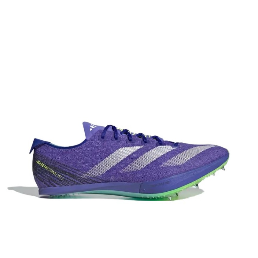 Adidas ADIZERO PRIME SP 3 Running Shoes Unisex Low Top Cobalt Blue Transparent Lemon POIZON