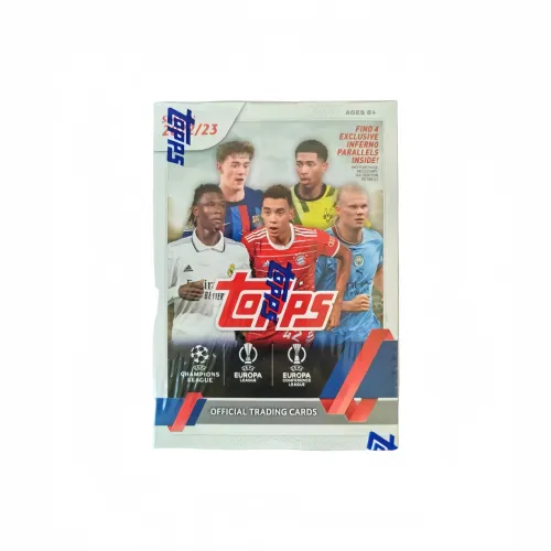 Topps 2022-23 UEFA Champions League UCC European Cup Handheld Box Sports Cards Full Box