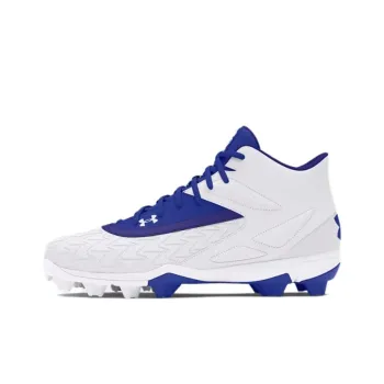 Under Armour Leadoff Anti Slip Wear Resistant Mid Top Training Shoes Men's White