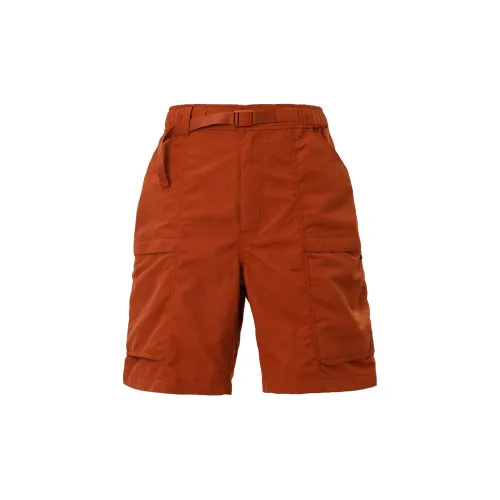 UNIQLO Cargo Shorts Unisex Deep Orange