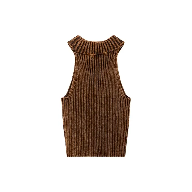 CHUU Tank Tops Women's Coffee-1