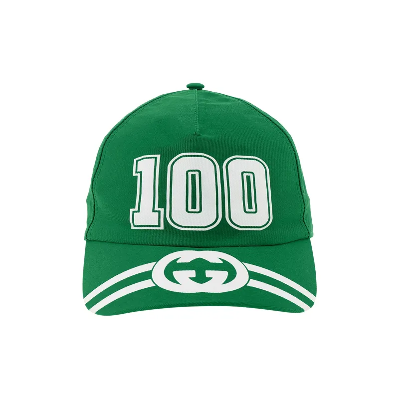 GUCCI 100 Baseball Velcro Strap Cap-1