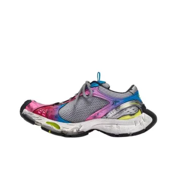 Balenciaga Stapler Low Top Chunky Sneakers Women's Multicolor