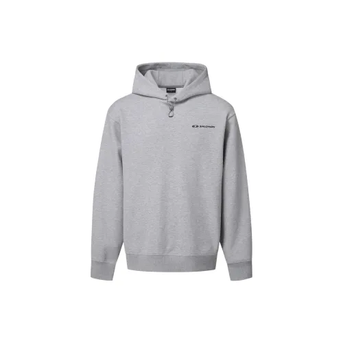 SALOMON Sweatshirts Men Light Gray