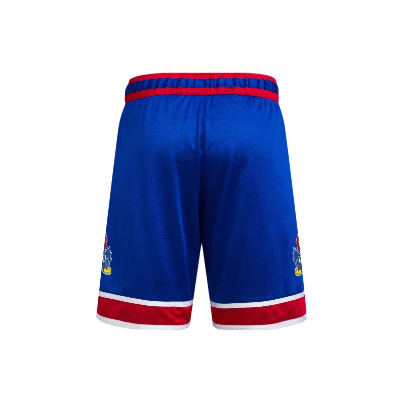 Adidas Free Shipping With AdiClub Kansas University Swingman Shorts-1