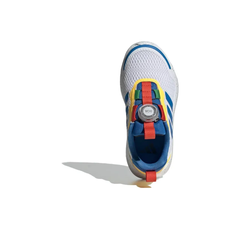 Adidas ActiveFlex BOA 3.0 Abrasion Resistant Low Top Kids Lifestyle Shoes White Teenagers-4