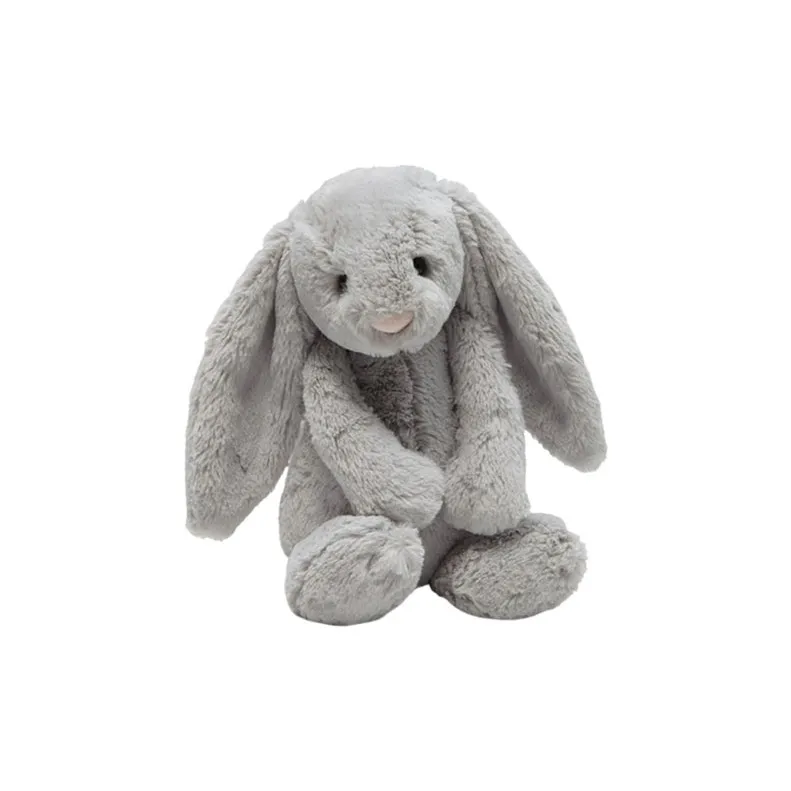 JELLYCAT Bashful Grey Bunny Stuffed Animal-1