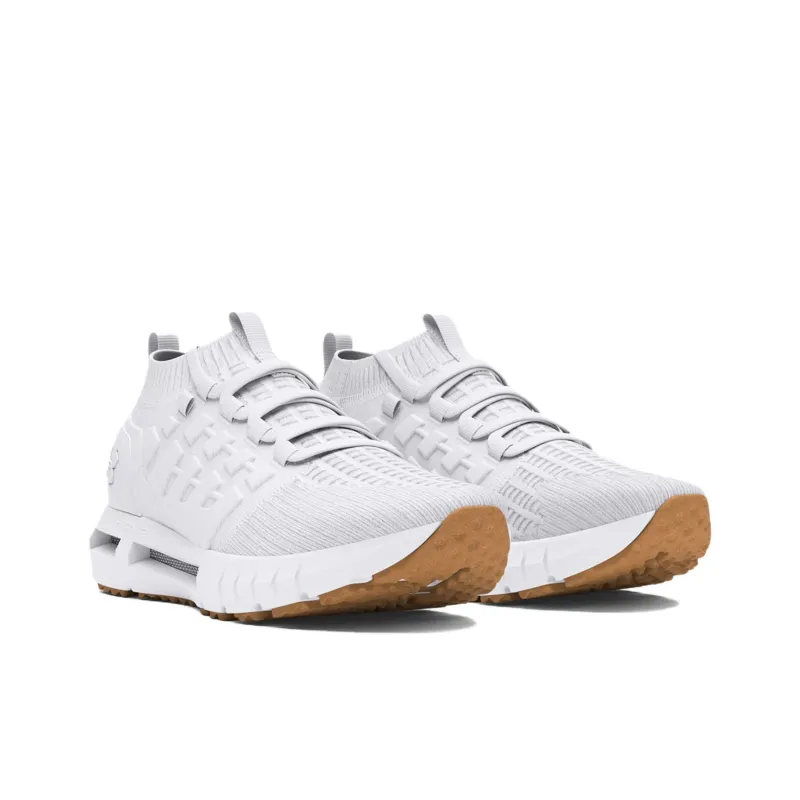 Under Armour Anti Slip Wear Resistant Mid Top Casual Shoes Unisex White-2