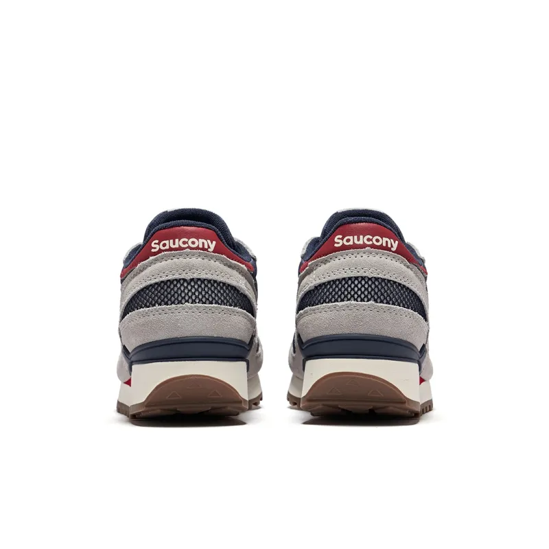Saucony Shadow Original Low Top Kids Lifestyle Shoes Gray Blue Kids'-4