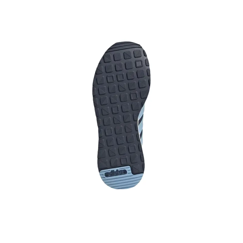 Adidas Run 60s Anti Slip Wear Resistant Low Top Kids' Running Shoes Blue Teenagers-5
