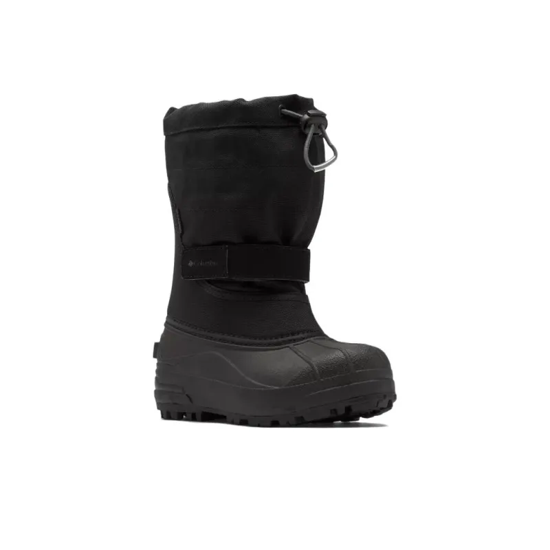 Columbia Powderbug Plus 2 Waterproof And Warm Knee-High Kids' Boots Black Teenagers-2