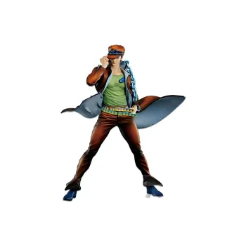 BANPRESTO Jotaro Kujo Eyeglass Factory SMSP JoJo's Wonder Adventure Manga Color Bonus Gifts 28cm