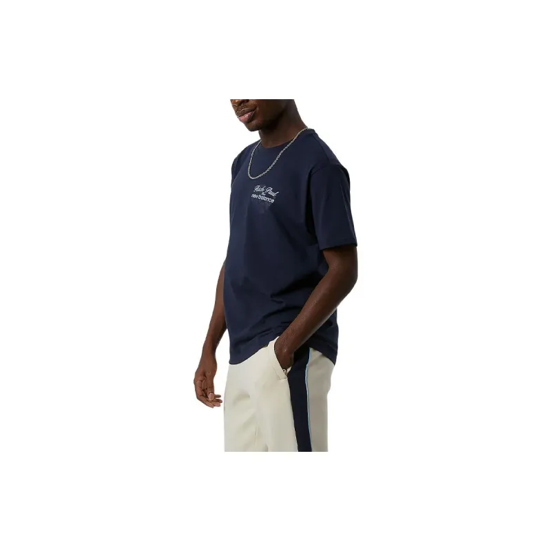 New Balance x Rich Paul T Shirt Men's Dark Blue-3