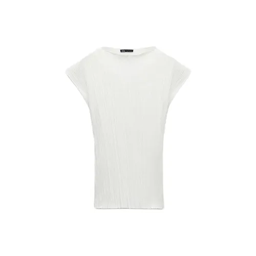 ZARA T-Shirts Women's White