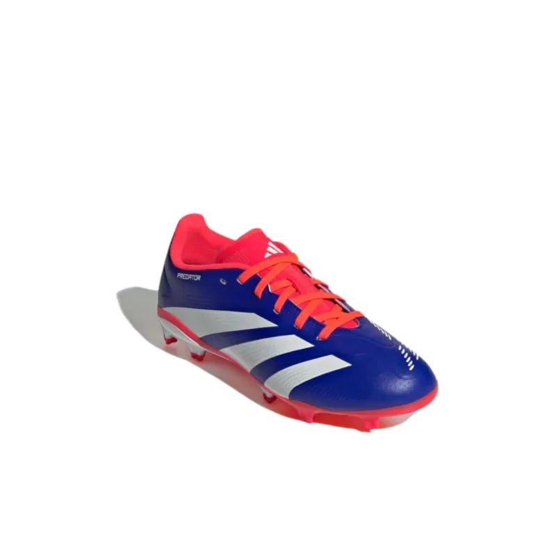 Adidas PREDATOR LEAGUE Anti Slip And Wear Resistant Support Lightweight Low Top Kids' Soccer Shoes Blue Kids'-2