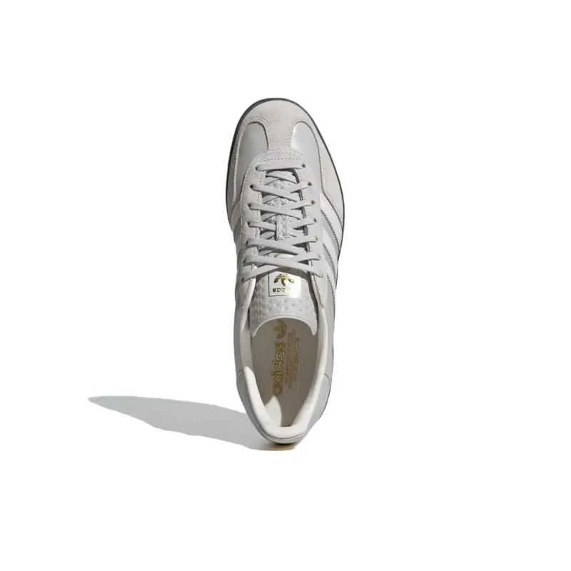 Adidas Gazelle Indoor Grey Core White Gum-4