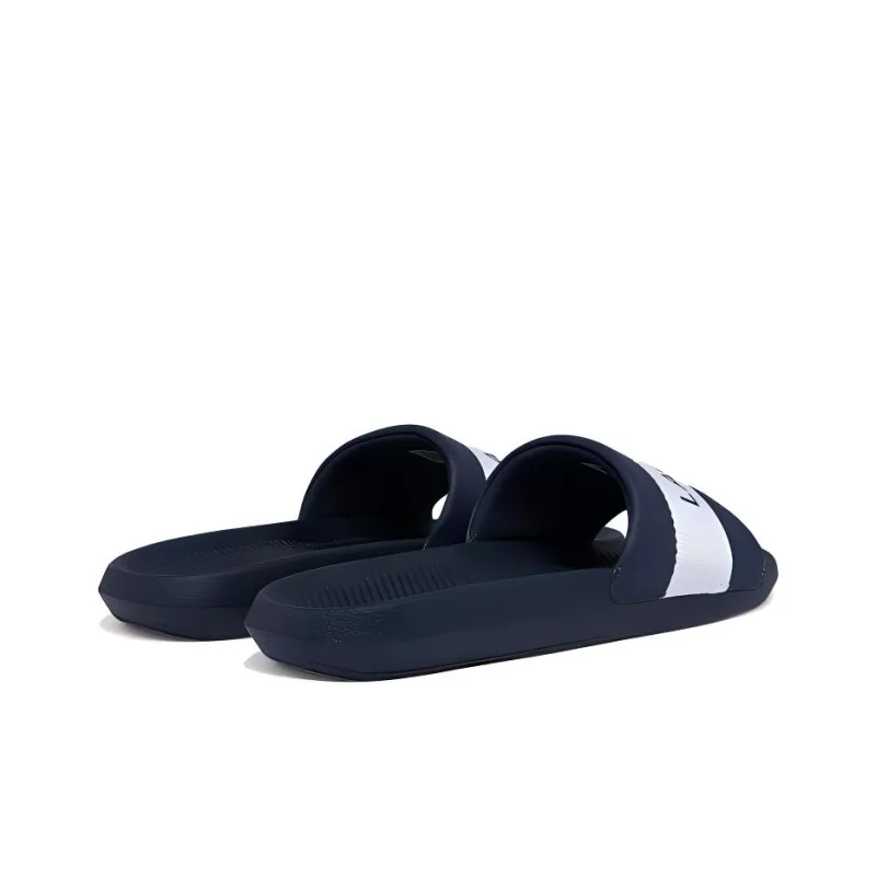 LACOSTE Slide Slippers Men's Marine Blue/White-3