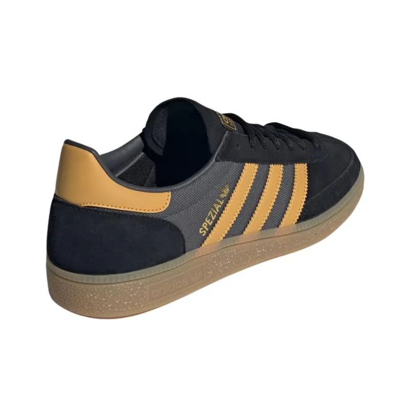 Adidas Handball Spezial Core Black Preloved Yellow-3
