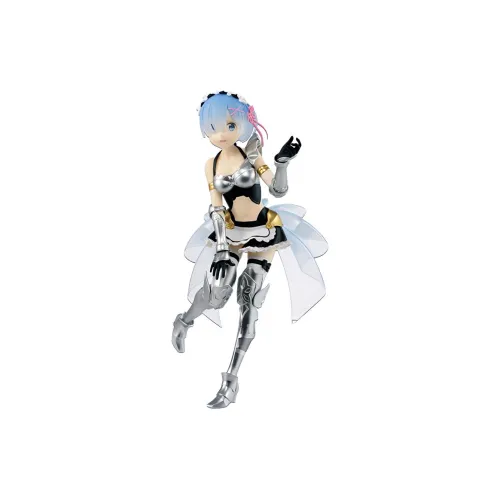 BANPRESTO Re:Zero Starting Life In Another World Exq Figure Rem Volume 4 Maid Armor Version Figure Blue