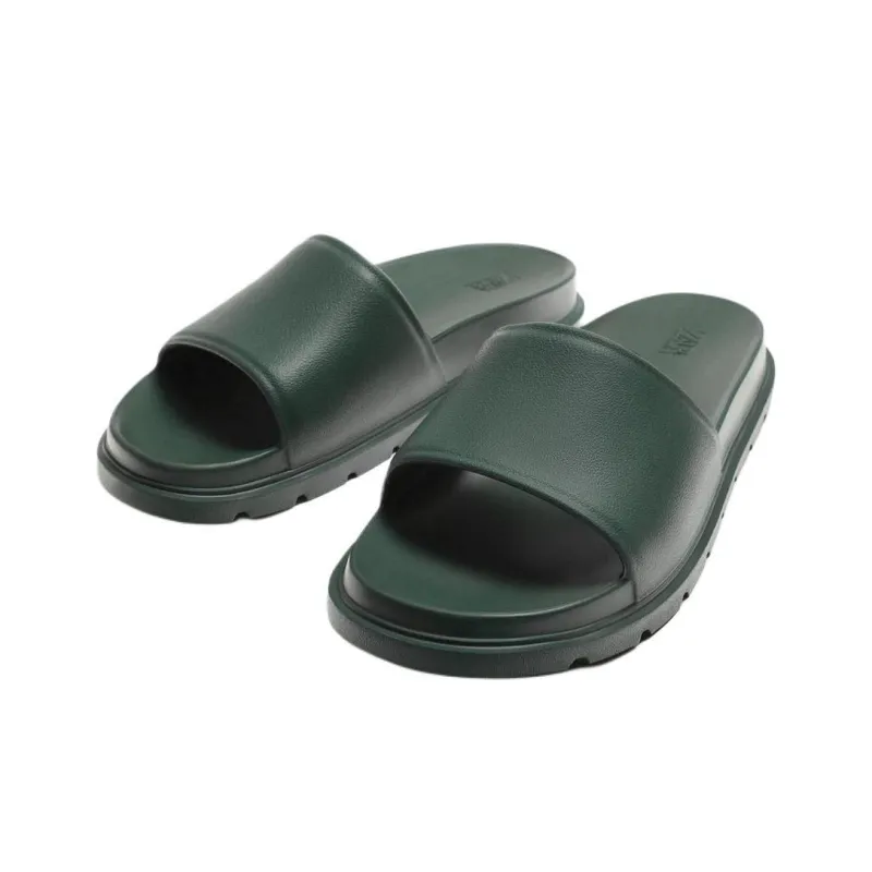 ZARA EVA Abrasion-Resistant Slide Slippers Men's Green-2