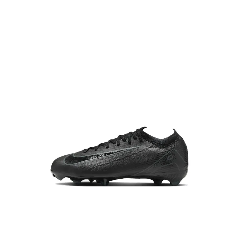 Nike Mercurial Vapor 16 Pro Slip Resistant Low Top Kids' Soccer Shoes Black Kids'-0