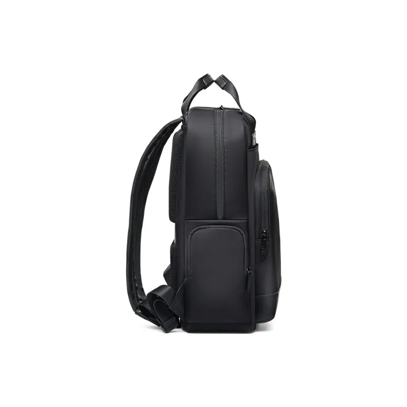 OIWAS Fabric Laptop Bag, Backpack, Travel Backpack Men's Black/Rock Stone Green-5