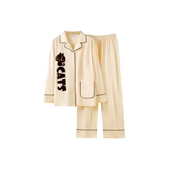 DV Pajama Set Women's Beige Apricot