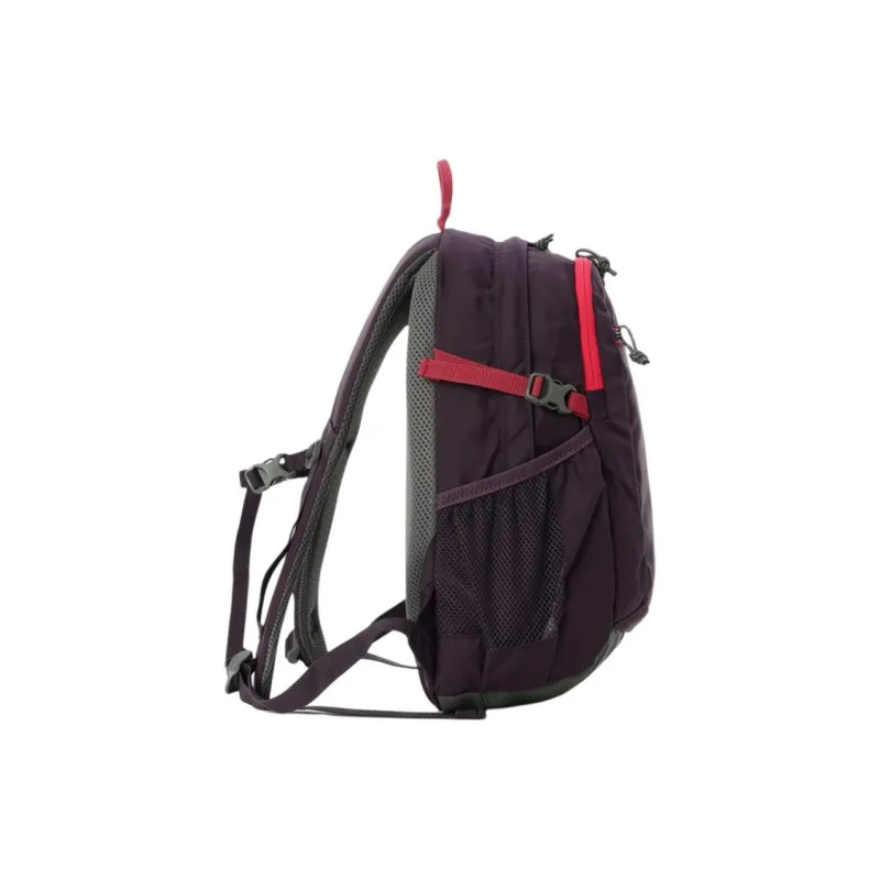 Columbia Nylon Backpack Unisex Black Plum-2