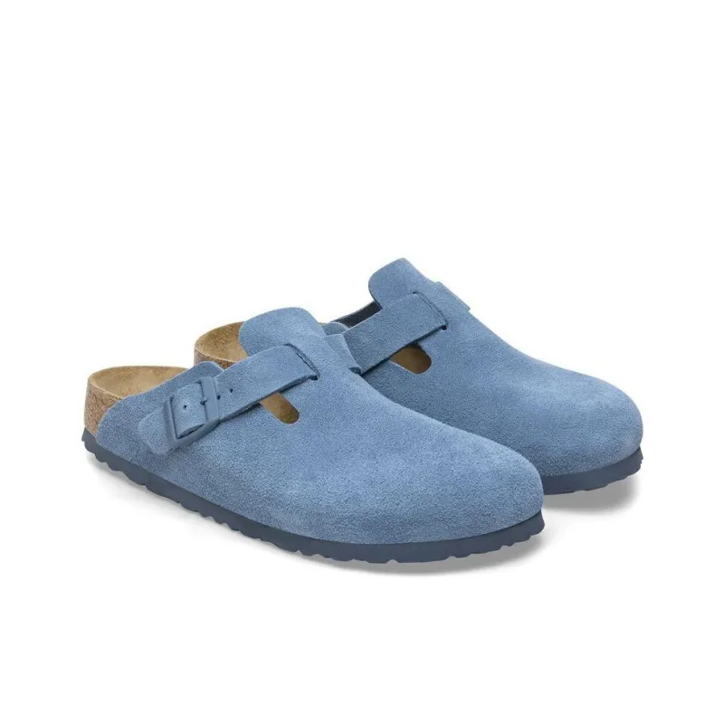 Birkenstock Wrap toe Slippers Unisex Light Blue Narrow Fit-2