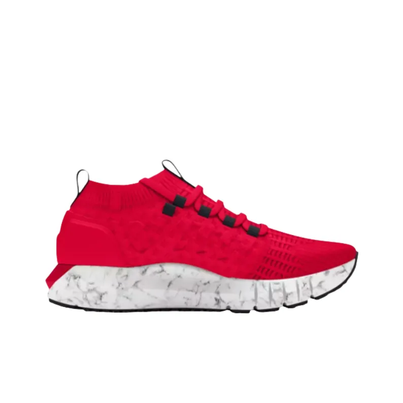 Under Armour Anti Slip Wear Resistant Mid Top Casual Running Shoes Unisex Red-1