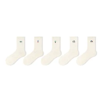 Primeet Mid Calf Socks Women's 5 Pack