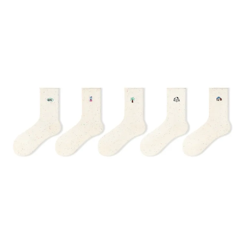 Primeet Mid Calf Socks Women's 5 Pack-0