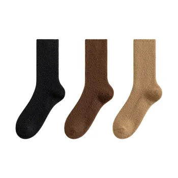PLANDOO Mid-Calf Socks Women's 3 Pack