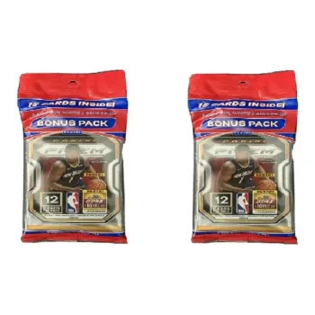 PANINI NBA Basketball Card 2020 21 Prizm NBA Basketball Cello Pack Fatty Pack Sports Cards 1 Pack/2 Packs/3 Packs