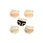 MY-8922/Pink+Apricot+Black+Light Green+Khaki/5 Pack