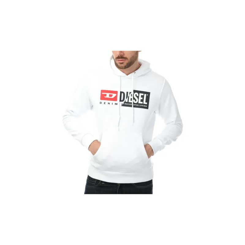 DIESEL Sweatshirts Men White-2