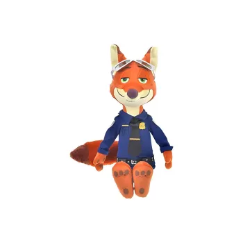 Disney Shanghai Disney, Zootopia Nick Dolls Plush Doll 29cm Height