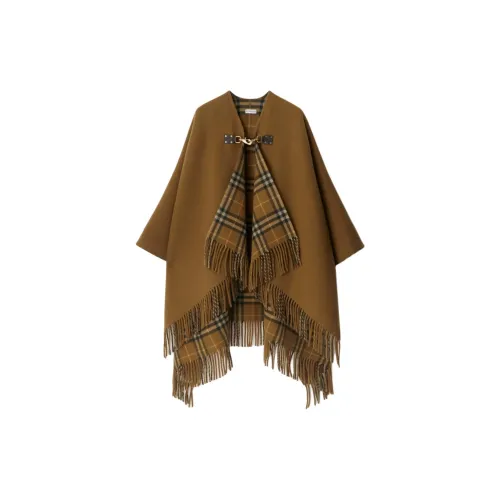 Burberry Fringed Edge Cape