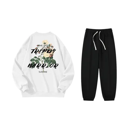 WARRIOR Sweatshirt Sets Unisex