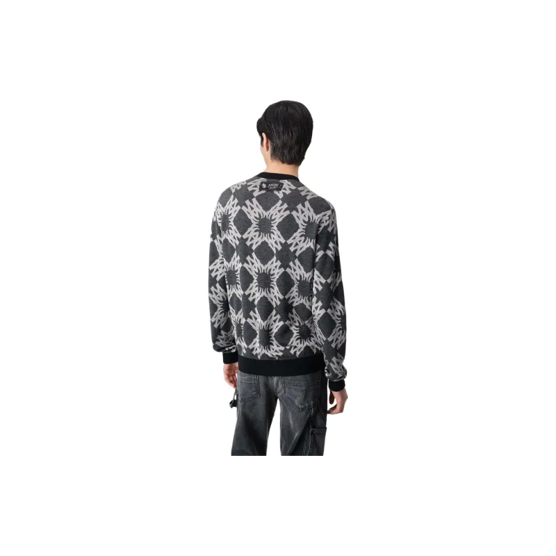 AMIRI Monogram Patterned Crewneck Knitted Jumper-2
