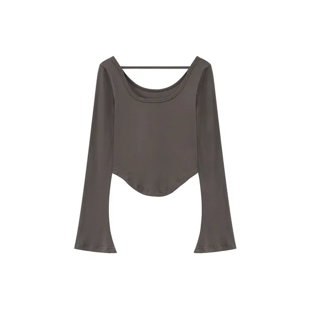 CHUU T Shirt Women's Carbon Gray-1