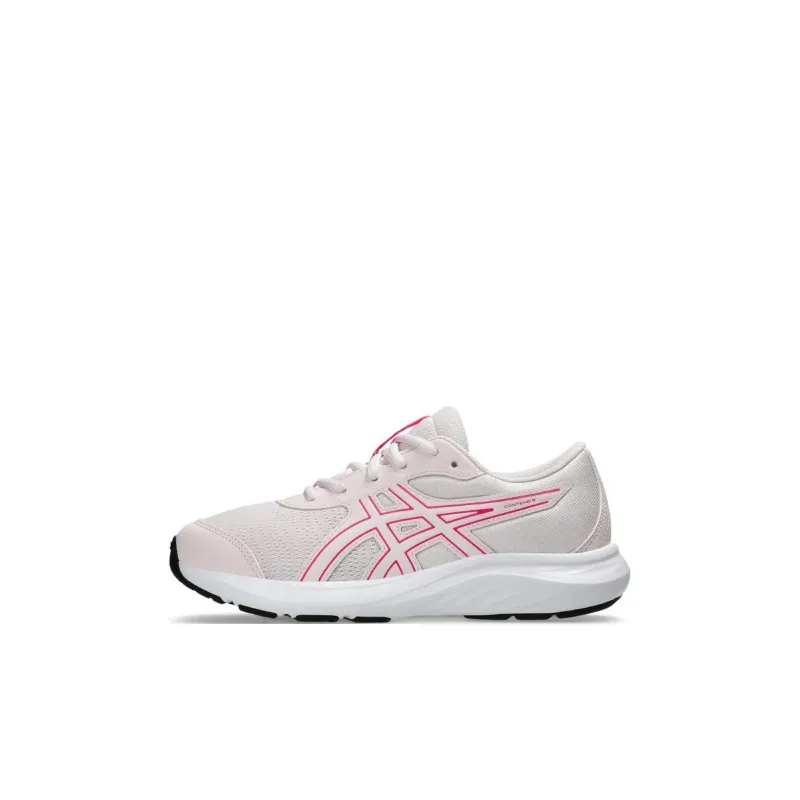 Asics CONTEND 9 Anti-Slip Wear-Resistant Low-Top Kids' Running Shoes Pink Kids'-0
