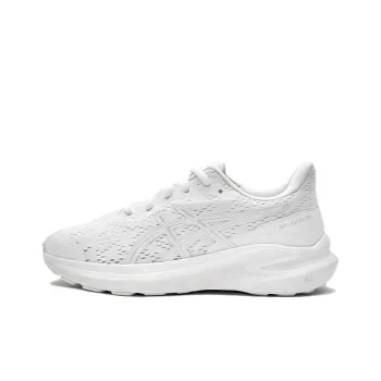 Asics GT 1000 13 Anti Slip Wear Resistant Low Top Kids' Running Shoes White Teenagers