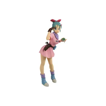 BANPRESTO Bulma Glasses Factory Dragon Ball Shimmery Charm Scale Figures