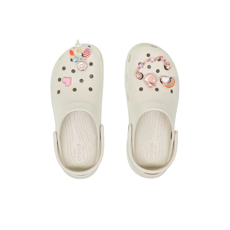 Crocs Classic Platform Clog Bone Women's-10