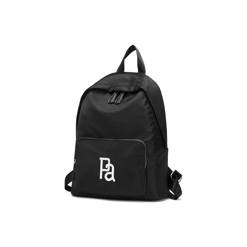 CORALDAISY Fabric Backpack Women's Knight Black-1