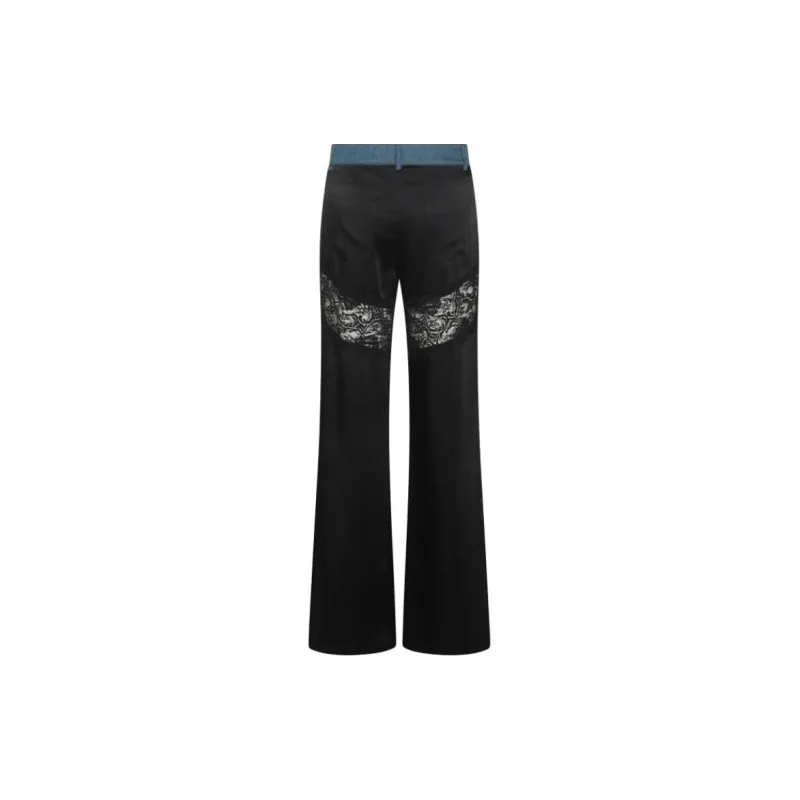 Blumarine Panelled Straight Trousers-1