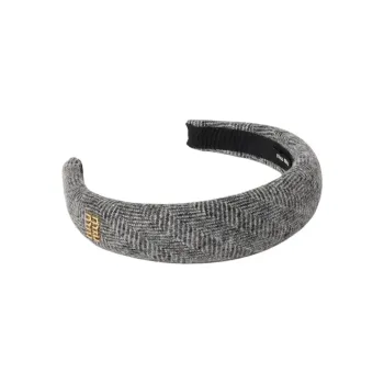 MIU MIU Wool Headbands Women's Black